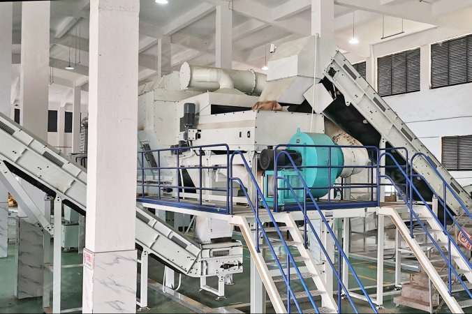 เครื่องจัดประเภทอากาศสำหรับโครงการกำจัดขยะขนาดใหญ่ใน Jiangxi ประเทศจีน